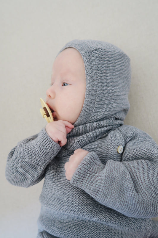 Frilo - Balaclava - Grey melange