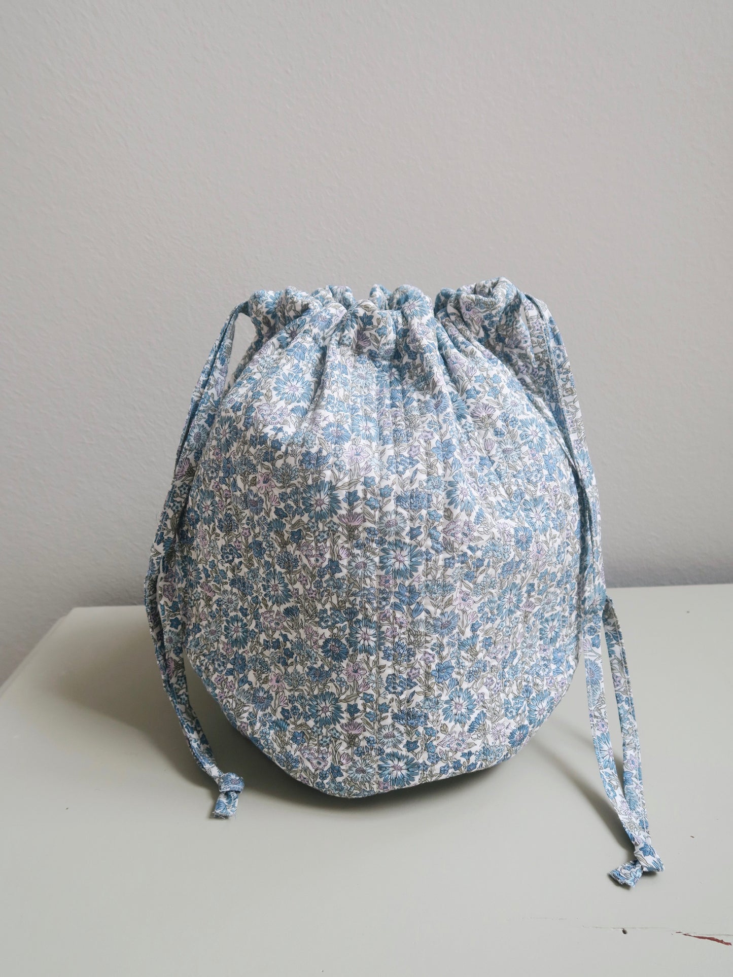 Bon Dep - Round Pouch - Liberty May Fields