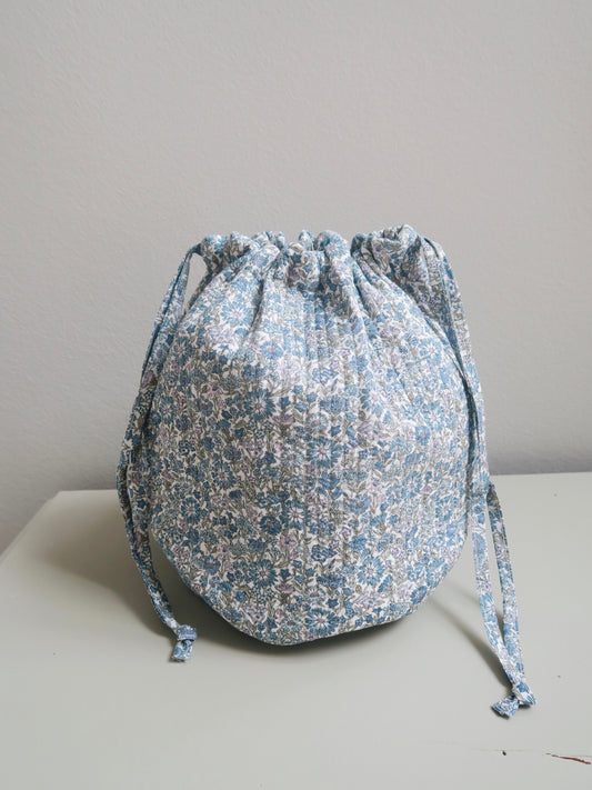 Bon Dep - Round Pouch - Liberty May Fields