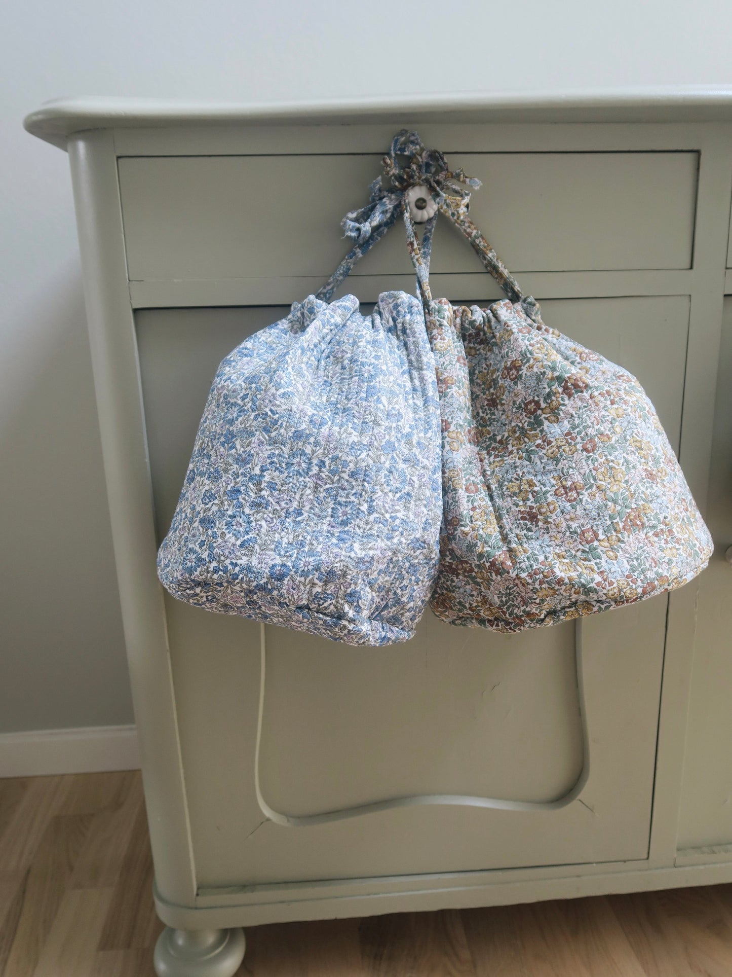 Bon Dep - Round Pouch - Liberty May Fields
