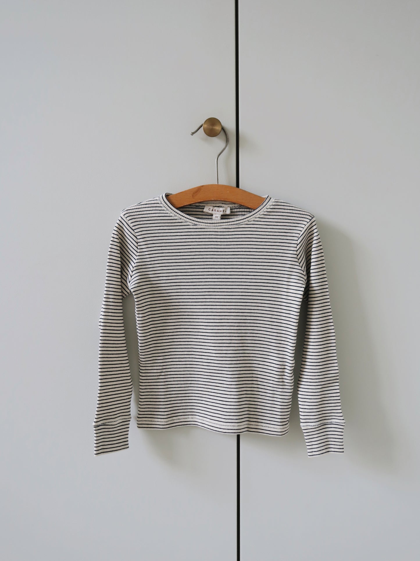 Caramel - Kishon T-shirt - Navy/Cream stripe