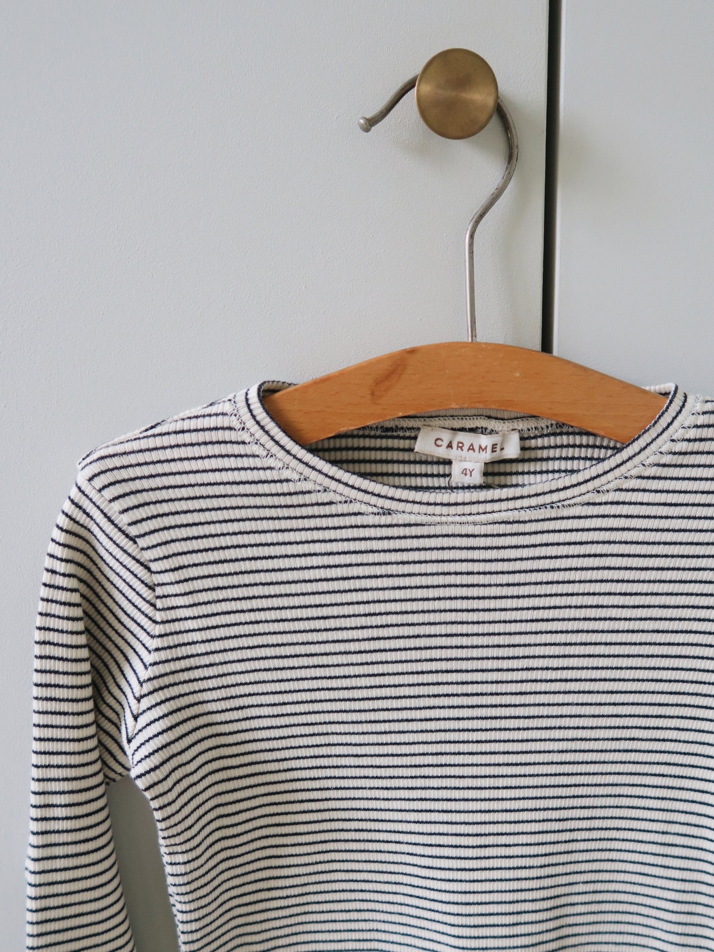 Caramel - Kishon T-shirt - Navy/Cream stripe