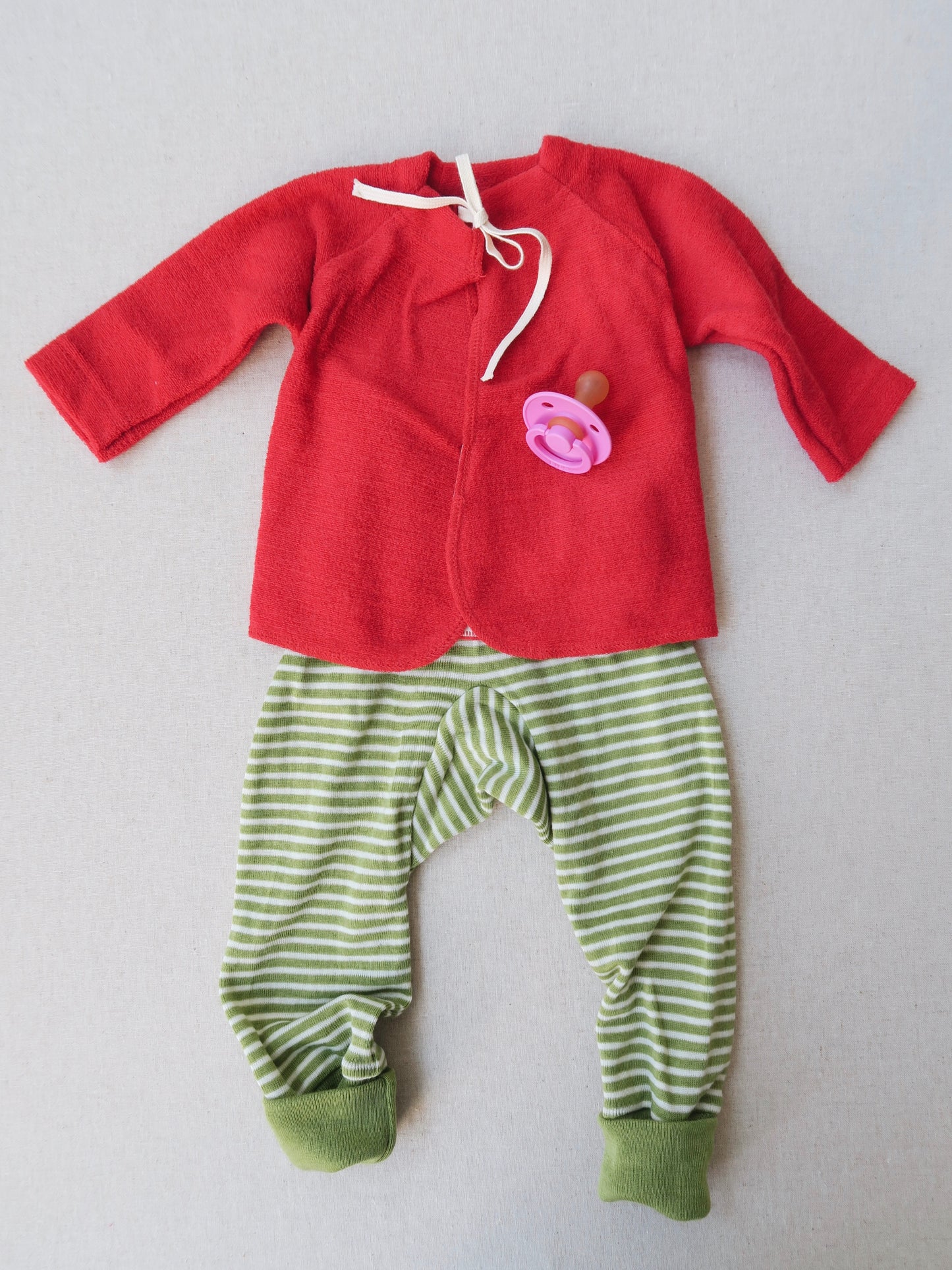 Cosilana - Wool/silk blouse - Red