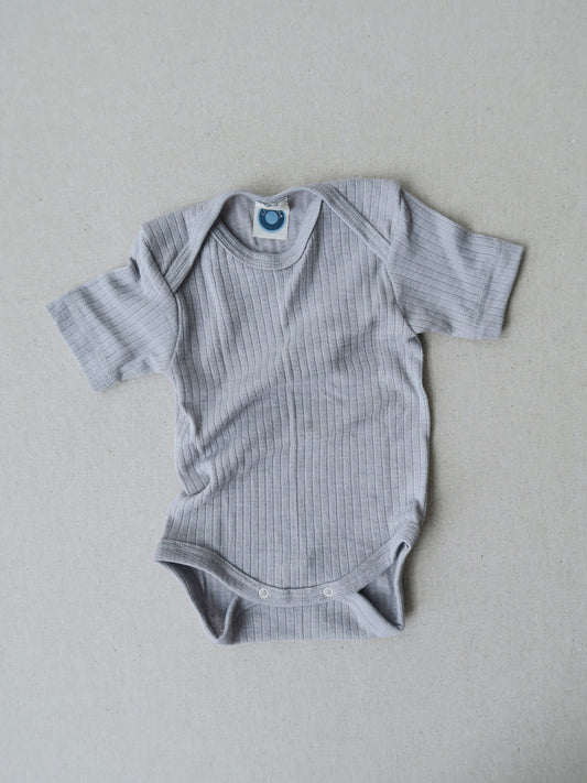 Cosilana - Short sleeve body - Grey Melange
