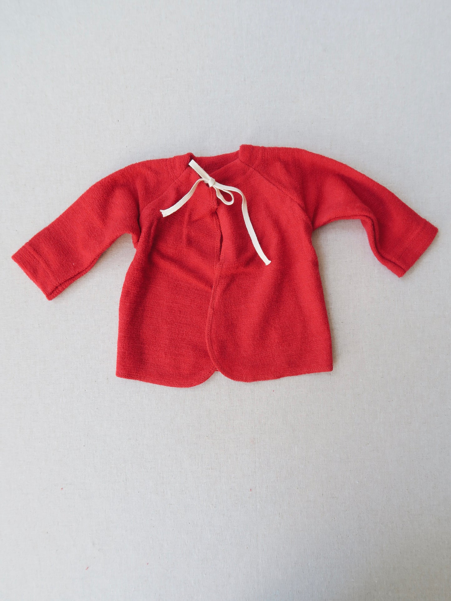 Cosilana - Wool/silk blouse - Red