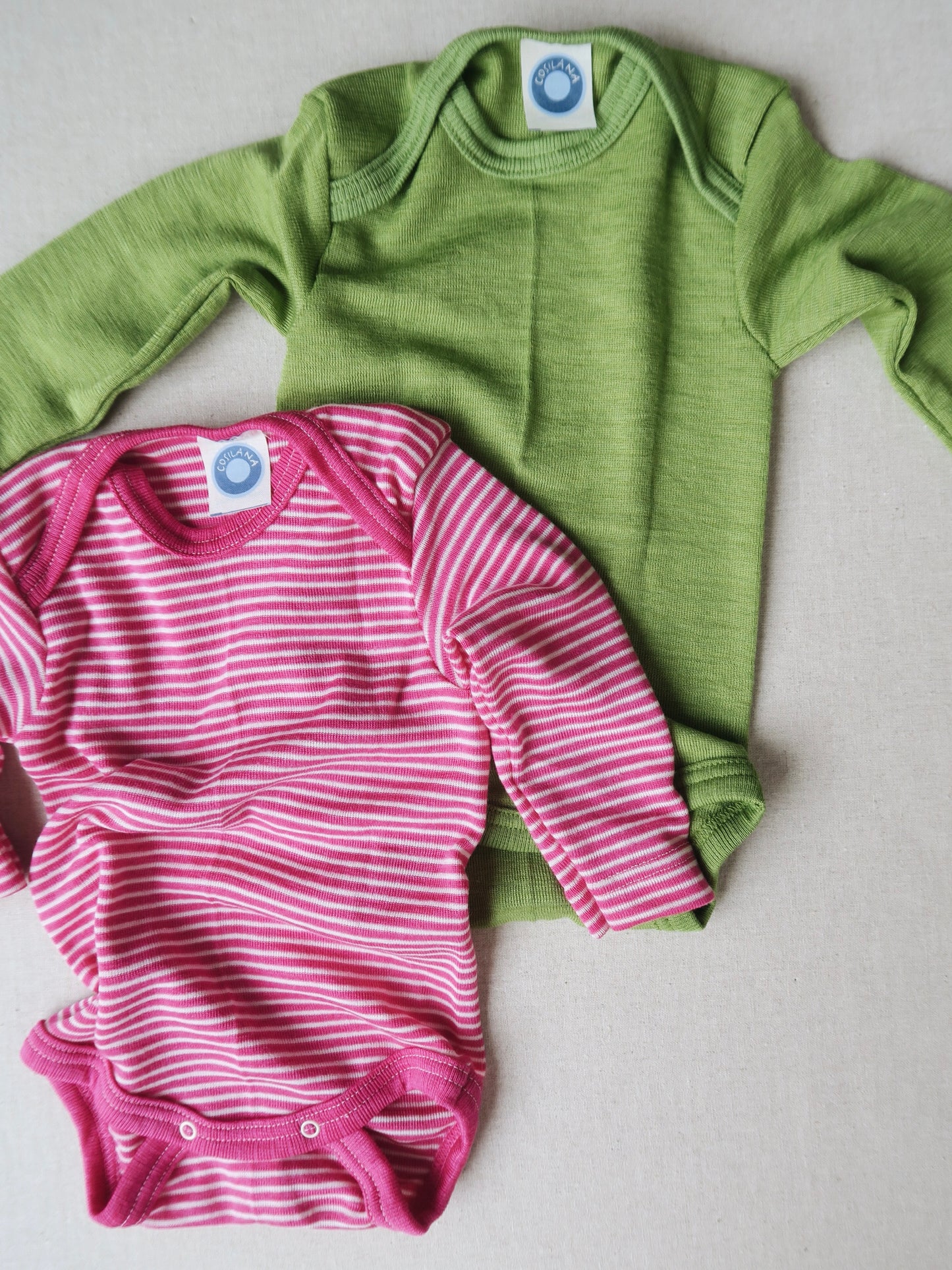 Cosilana - Wool/silk body - Pink/natur