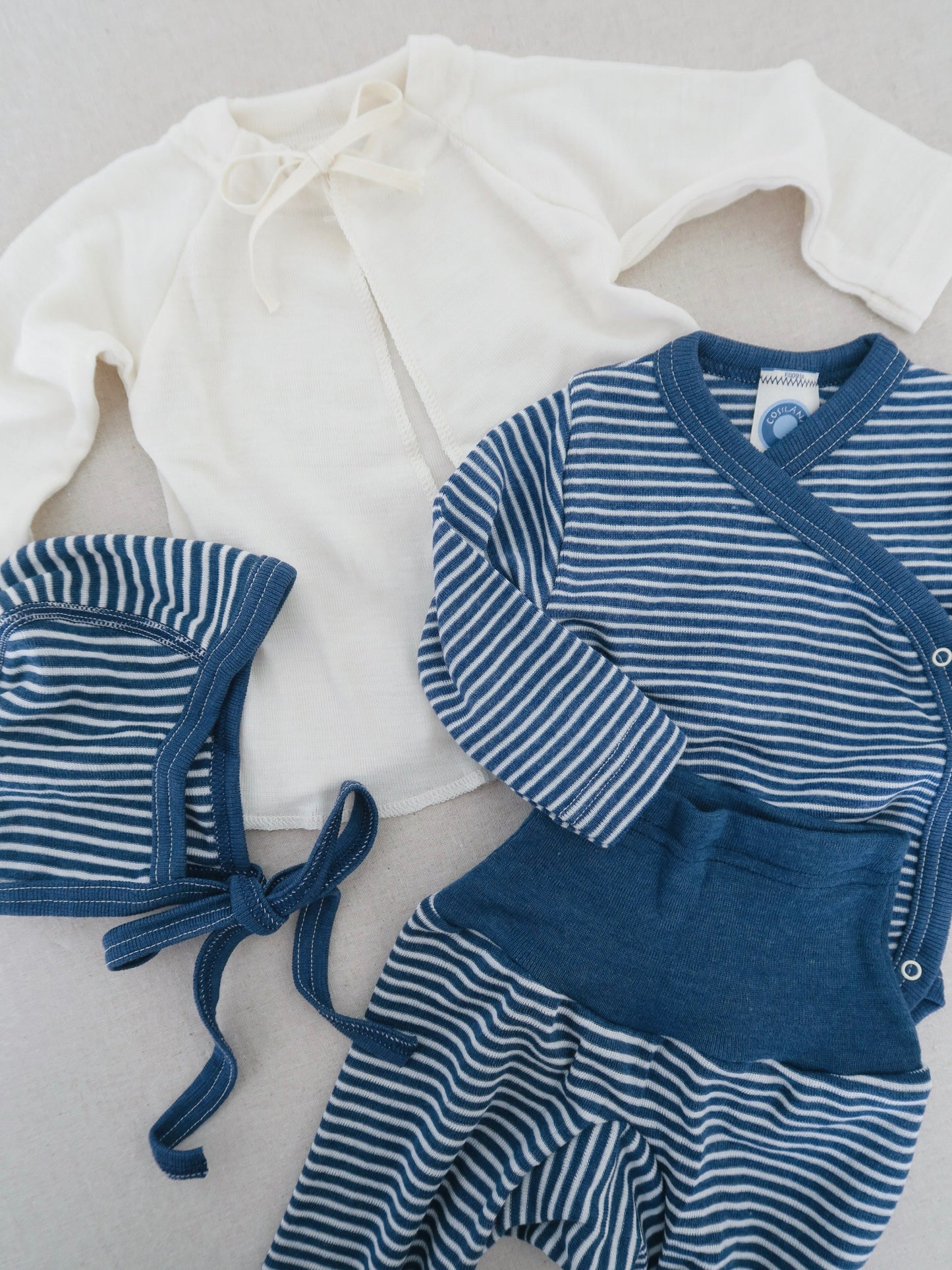 Cosilana - Wrap body - Navy/natur