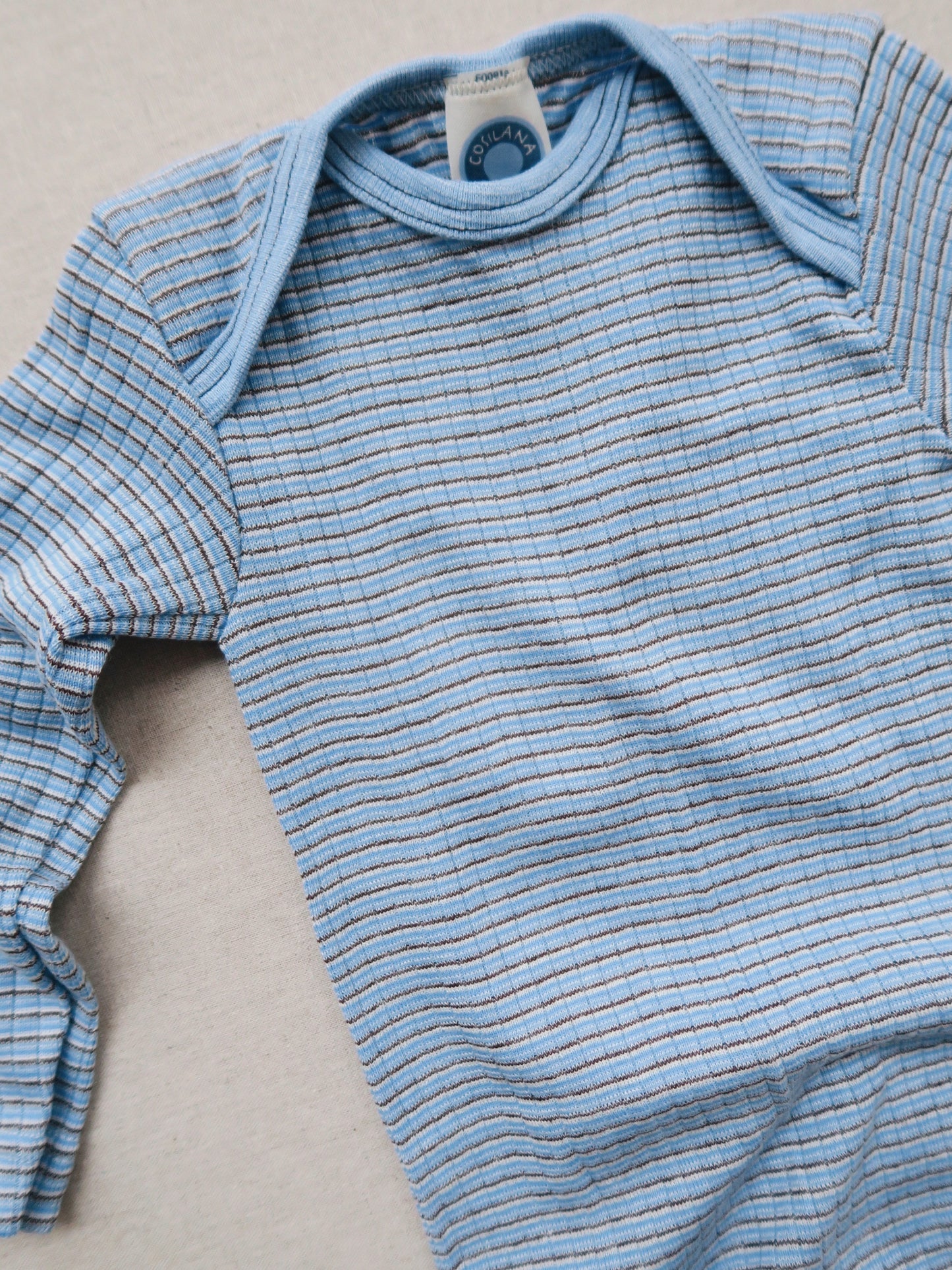 Cosilana - Long sleeve body - Blue/brown/off-white