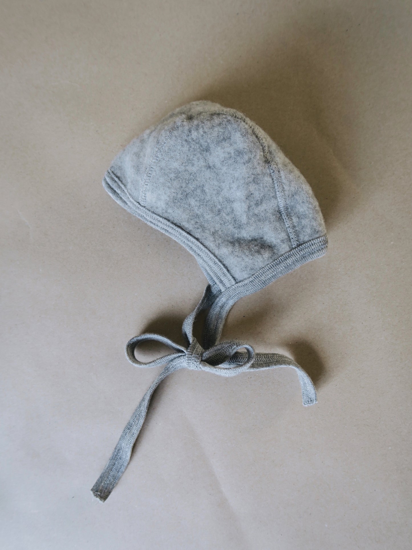 Engel - Wool/fleece helmet - Grey Melange