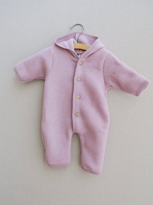 Engel - Uld fleece dragt - Rosewood