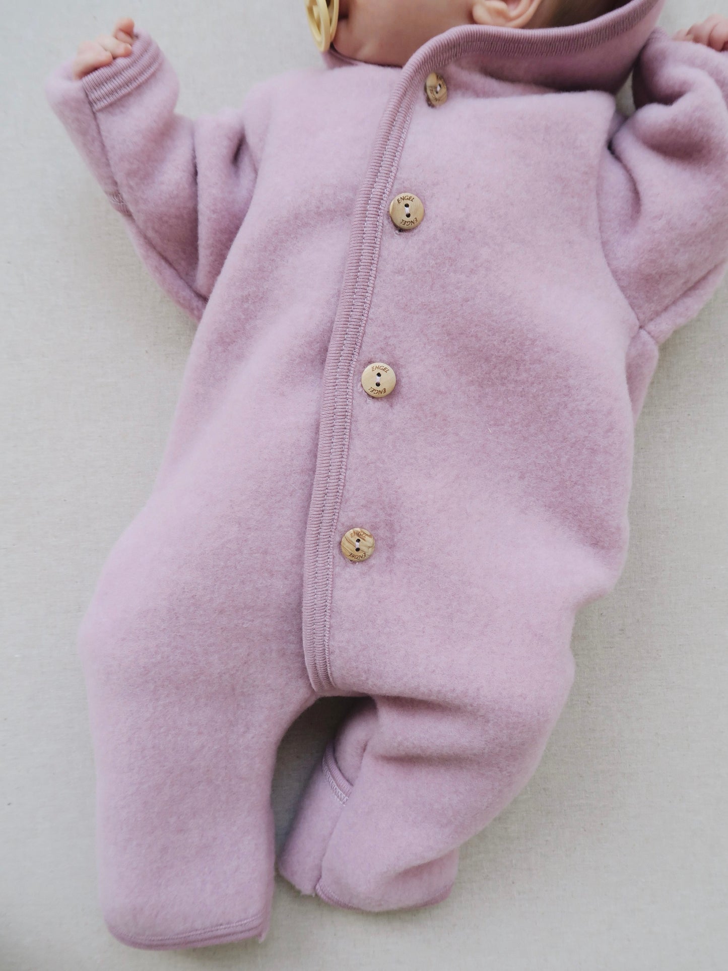 Engel - Wool/fleece Overall - Grey Melange