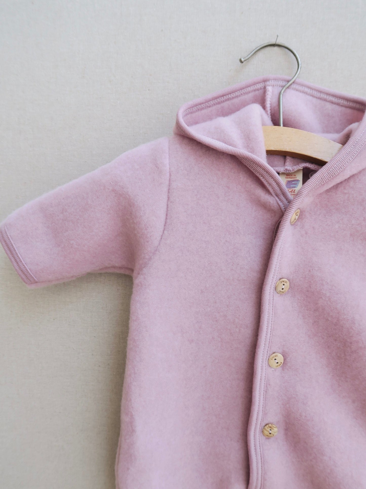 Engel - Wool/fleece Overall - Grey Melange