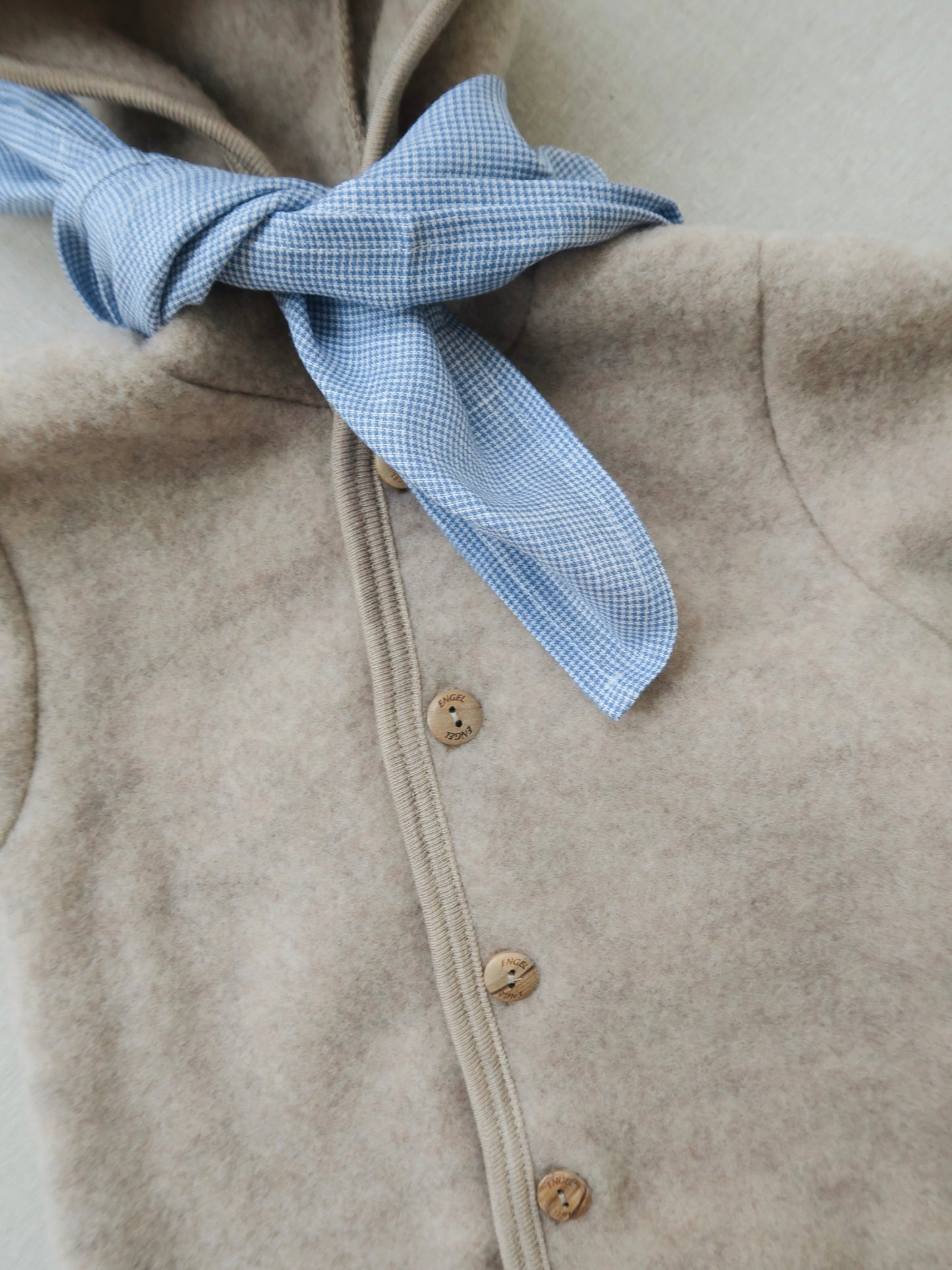 Engel - Wool/fleece Overall - Sand melange