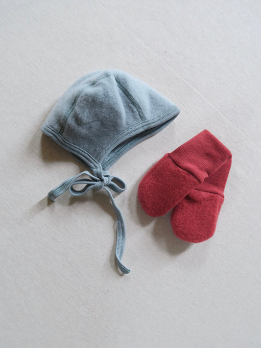 Engel - Uld fleece vanter - Jasper Mélange