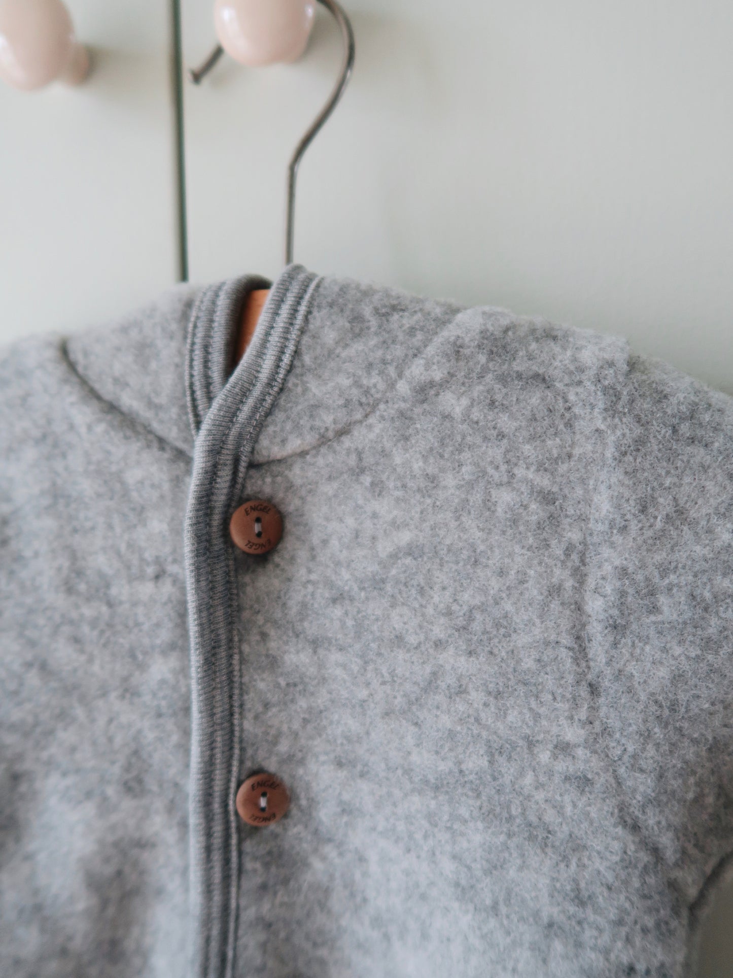 Engel - Wool/fleece Overall - Grey Melange