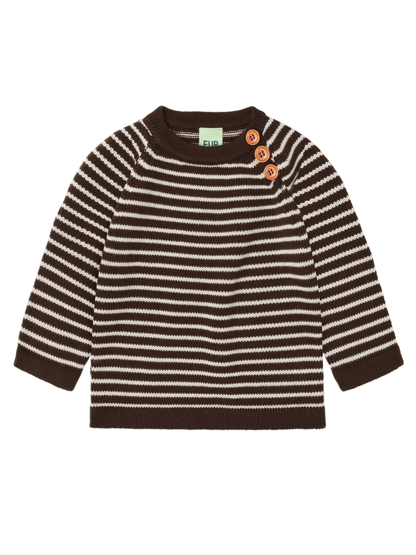 FUB - Sweater - Mocca/ecru