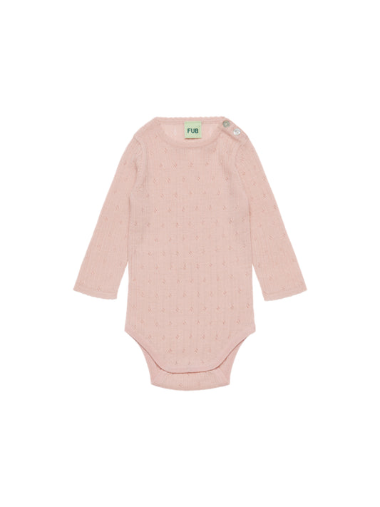 FUB - Pointelle body - Pale Rose