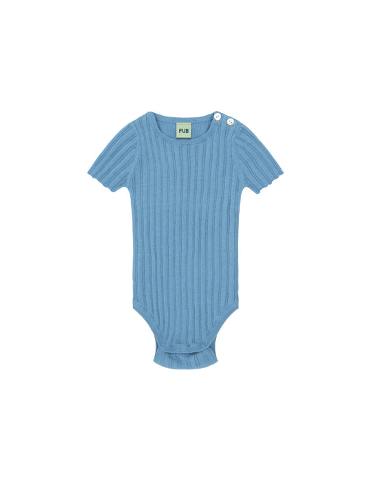 FUB - Short sleeve rib body - Sea