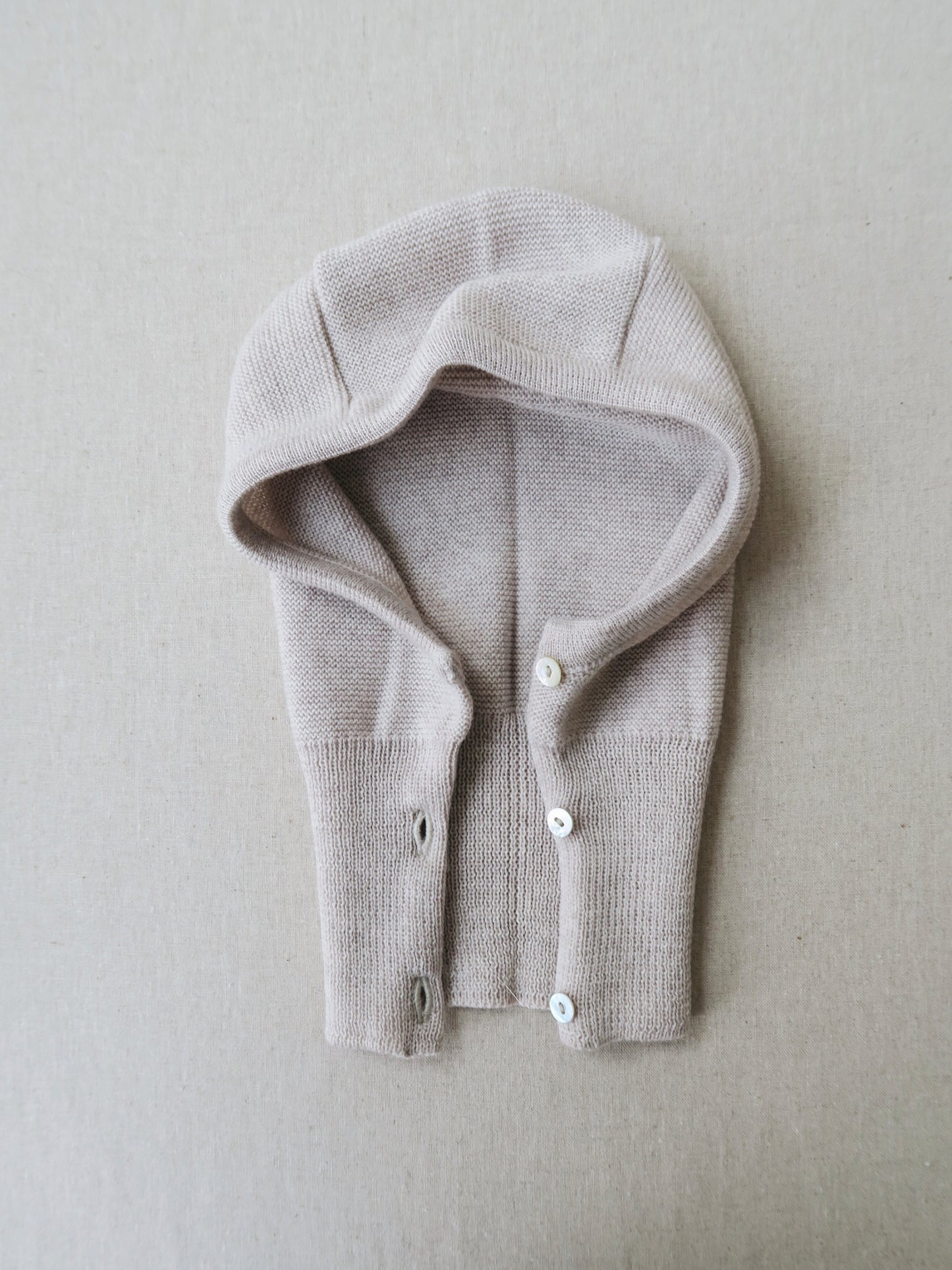 Frilo - Balaclava - Beige melange