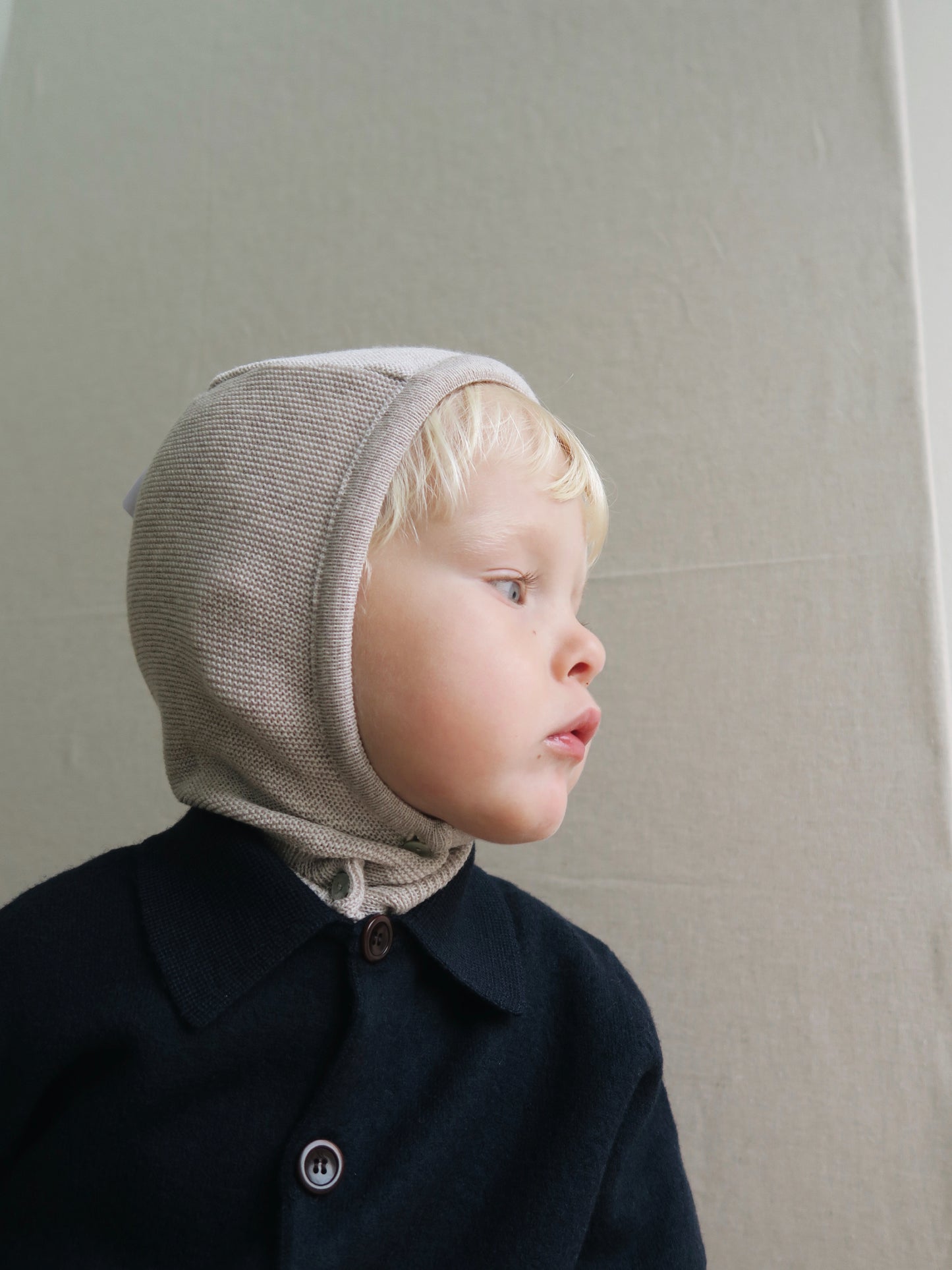 Frilo - Balaclava - Beige melange