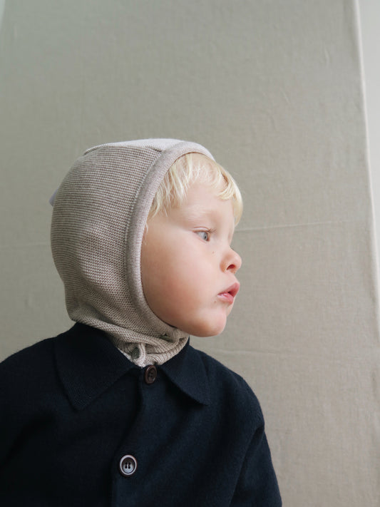 Frilo - Balaclava - Beige melange