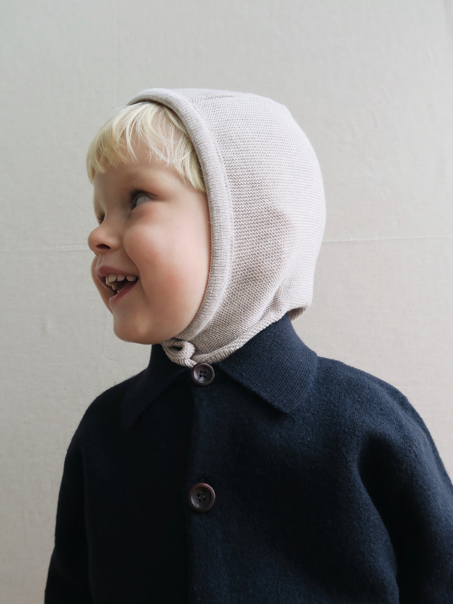 Frilo - Balaclava - Beige melange
