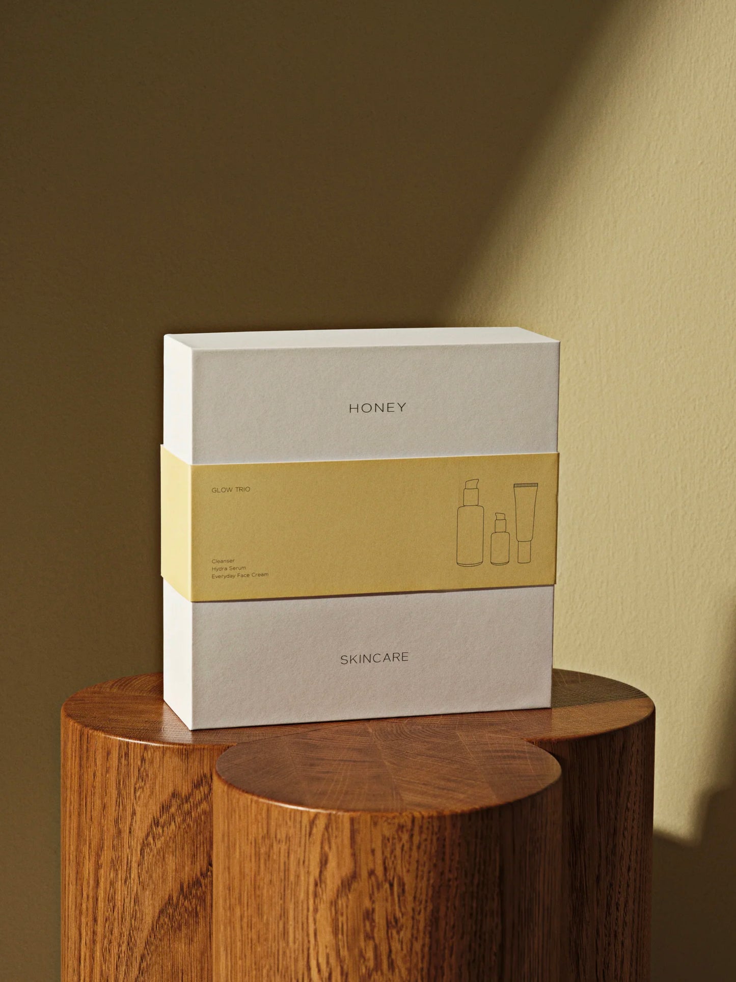 HONEY - Glow Trio - Cleanser, serum & face cream
