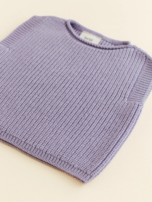 Hvid - Harvey vest - Lilac