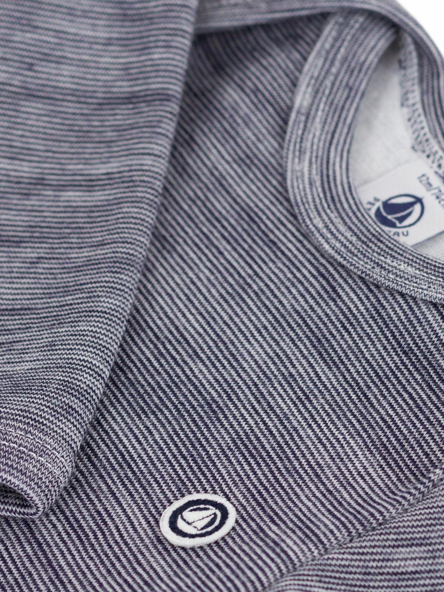 Petit Bateau - Wool/cotton body - Navy