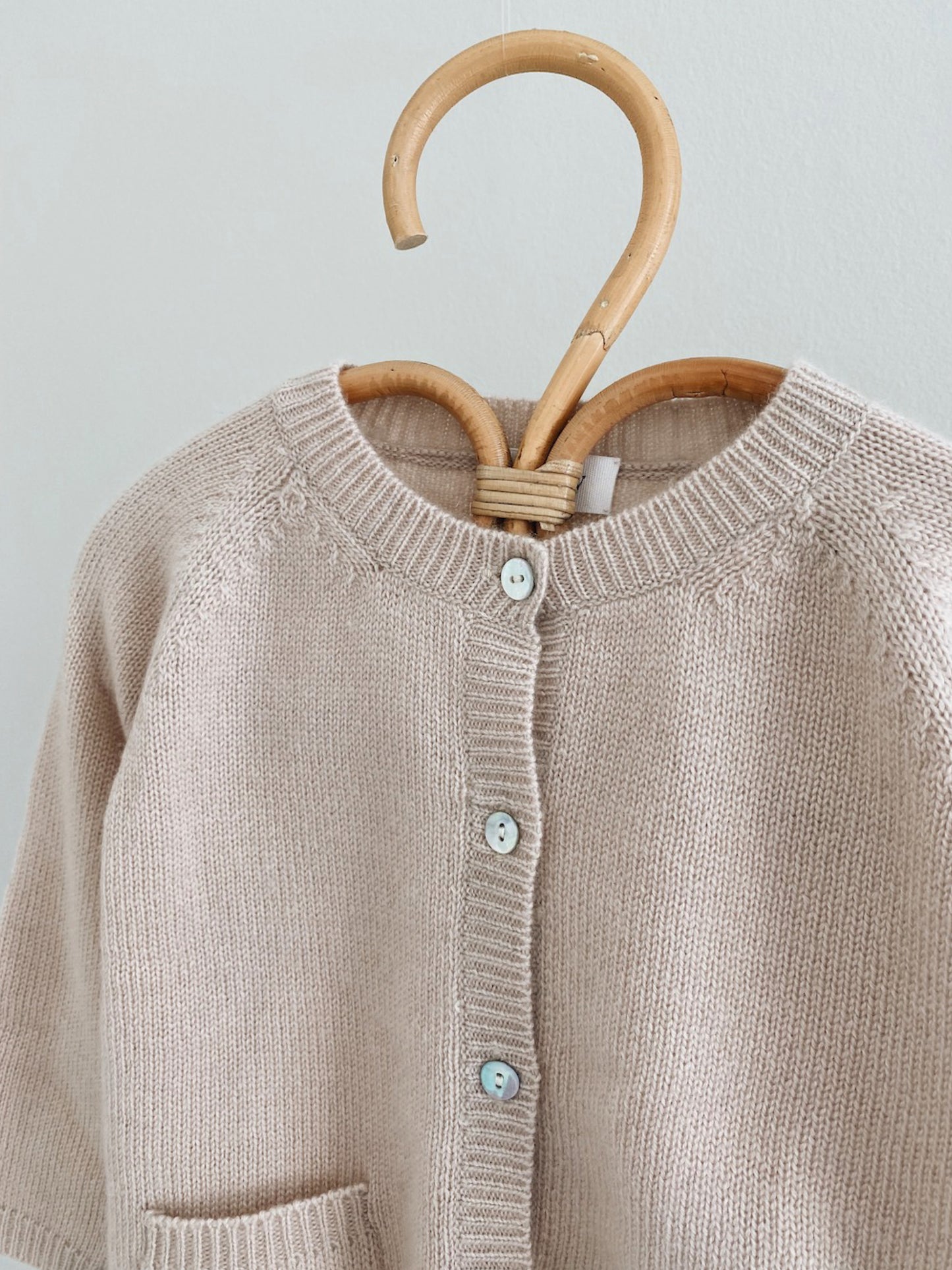 Lalaby - Bobbie Cashmere Cardigan - Powder