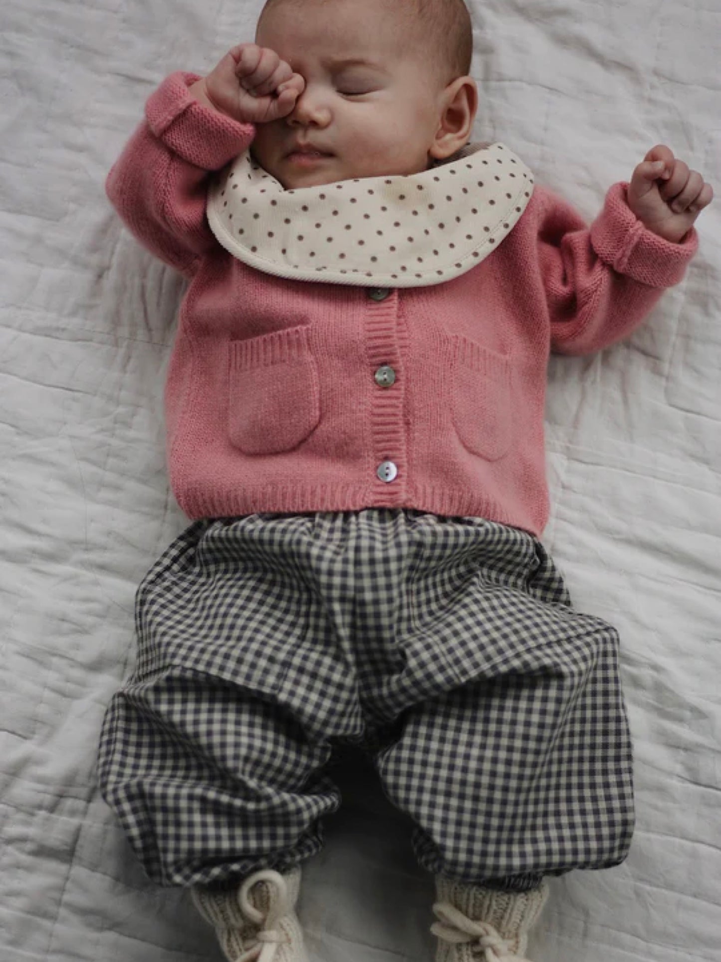 Lalaby - Panda pants - Forest check