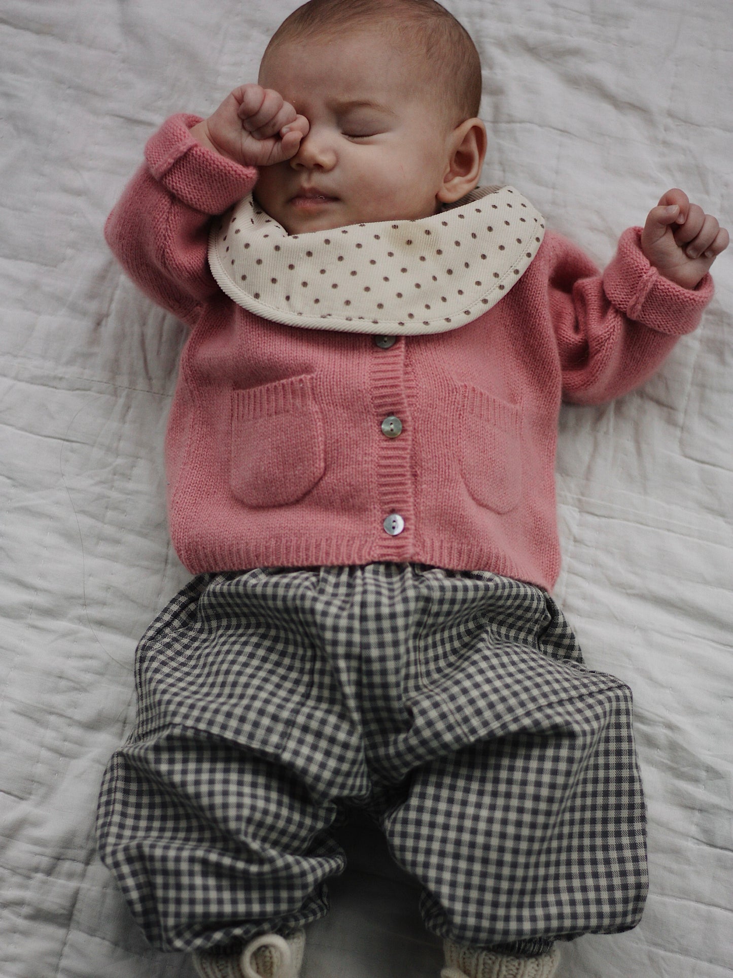 Lalaby - Bobbie Cashmere Cardigan - Sorbet