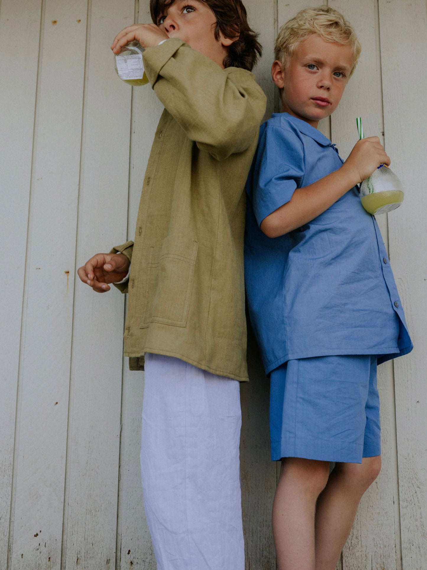 Lalaby - Frankie pants - Green check