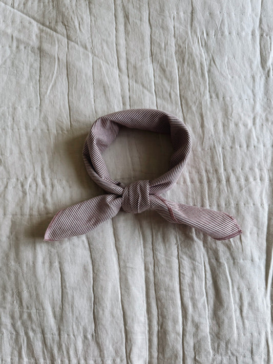 Lalaby - Eddie scarf - Berry stripe