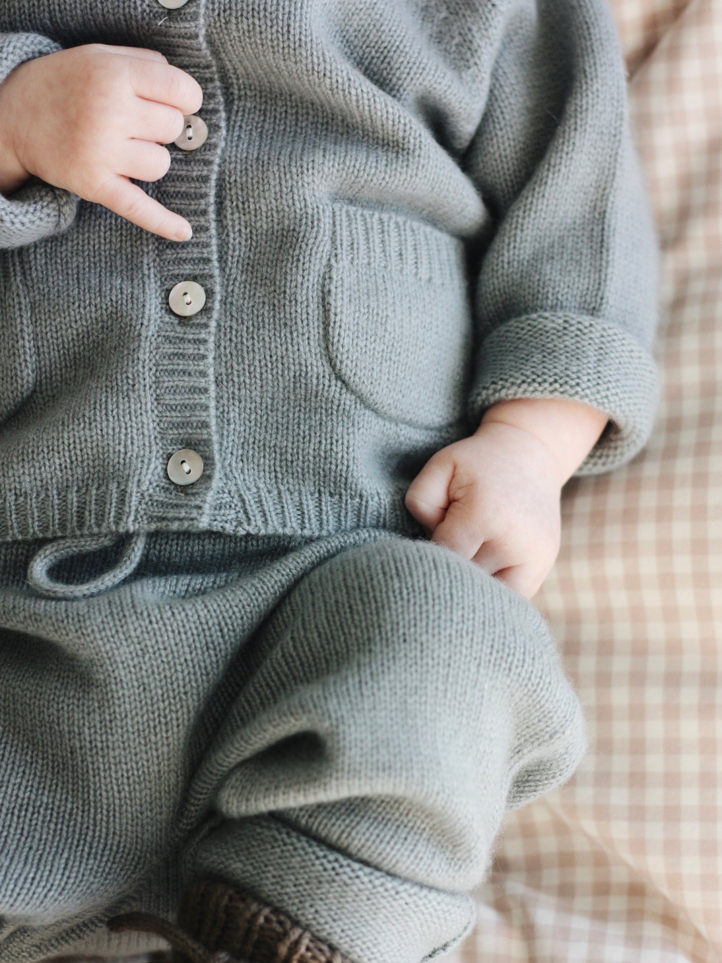 Lalaby - Bobbie Cashmere Cardigan - Dove