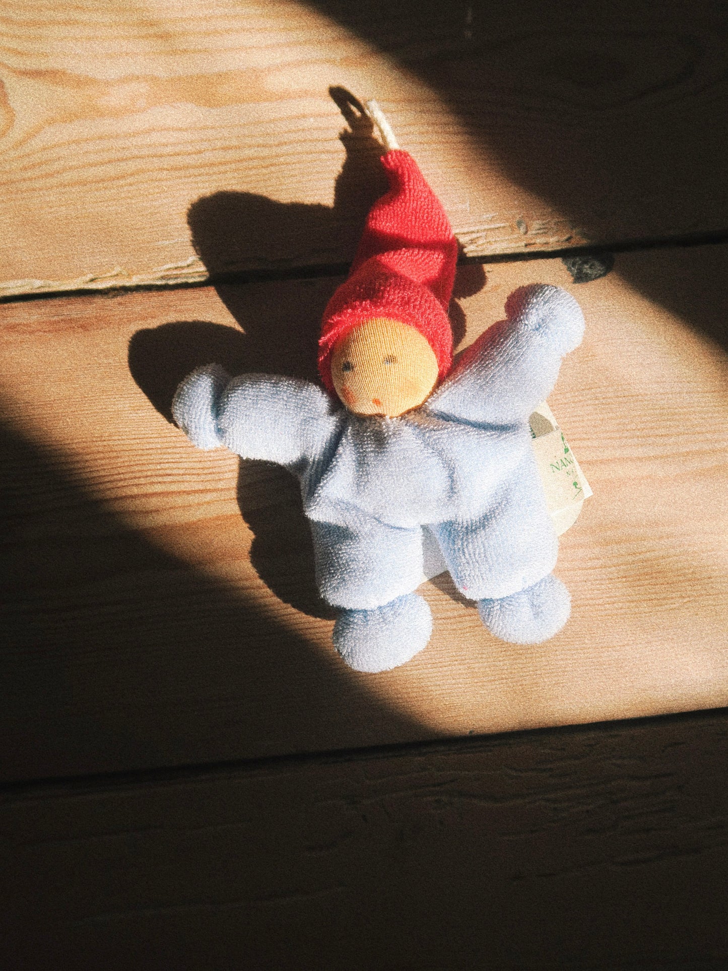Nanchen - Doll - Light blue/red