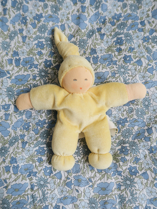 Nanchen - Dukke - Lysegul velour