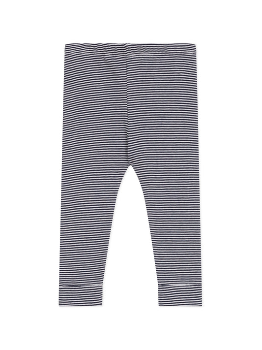 Petit Bateau - Leggings - Navy/hvid striber
