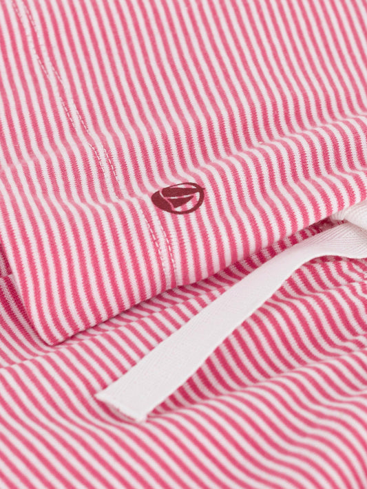 Petit Bateau - Sæt - Pink/hvid striber