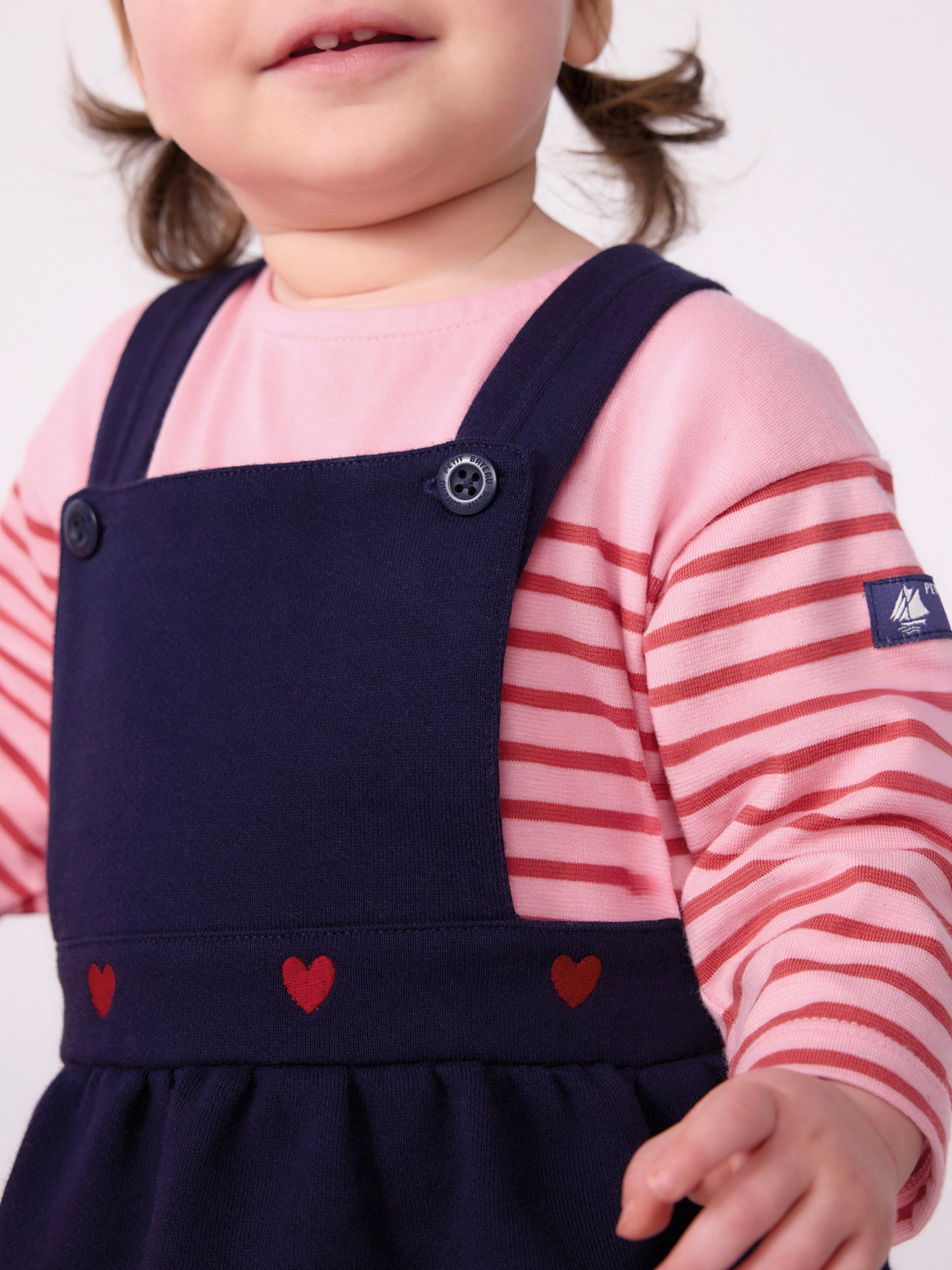Petit Bateau - Blouse - Pink stripe
