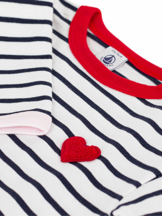 Petit Bateau - Blouse - White/navy stripe
