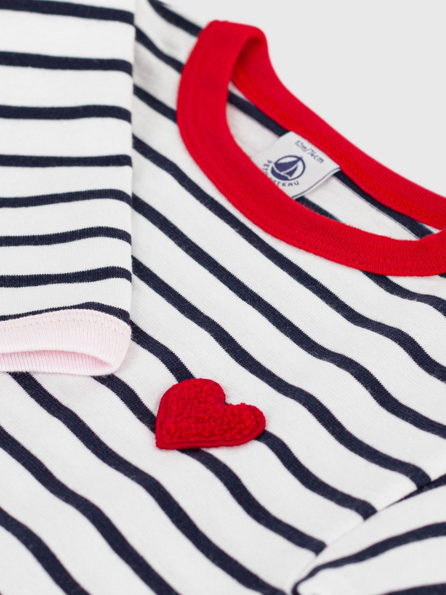 Petit Bateau - Blouse - White/red stripe