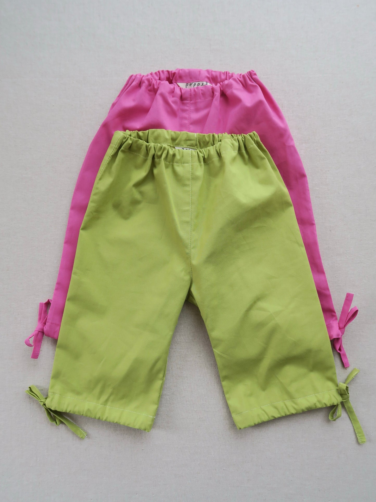 Poppel - Berta bukser - Lime & Cerise