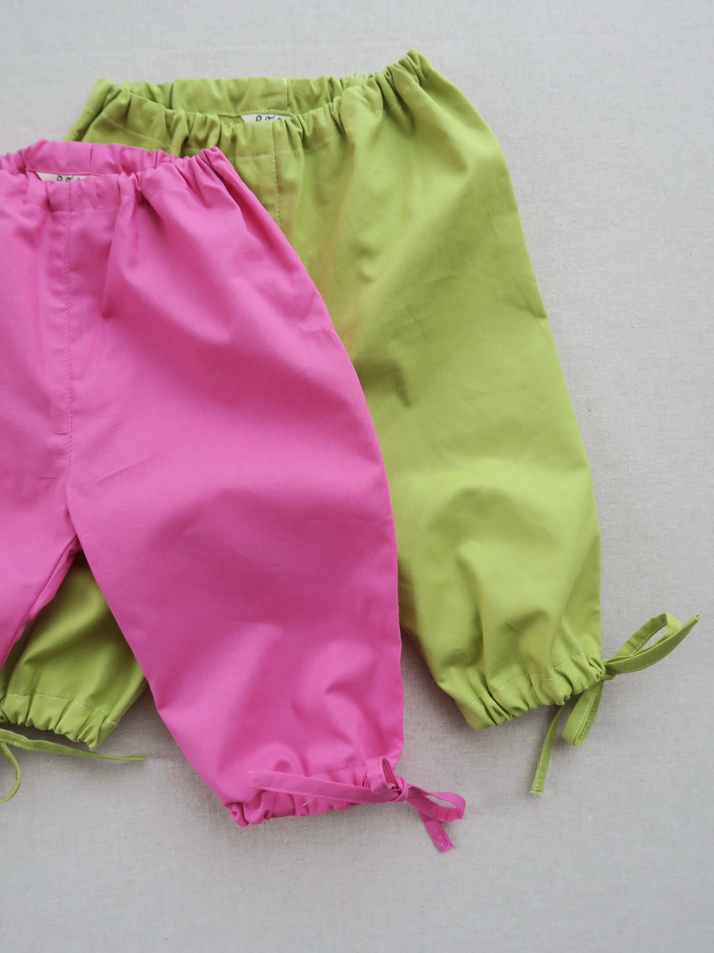 Poppel - Berta bukser - Lime & Cerise