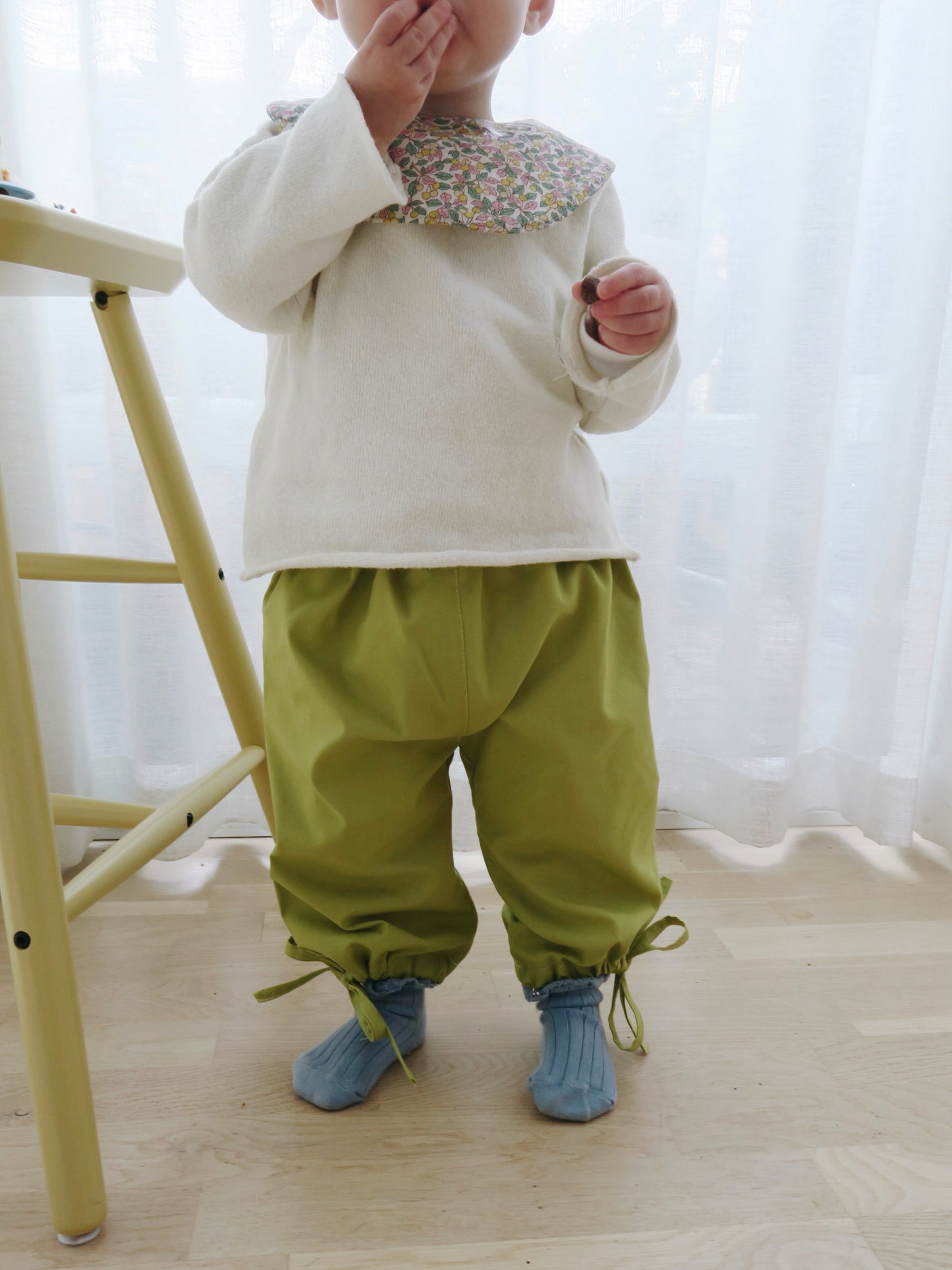 Poppel - Berta bukser - Lime & Cerise