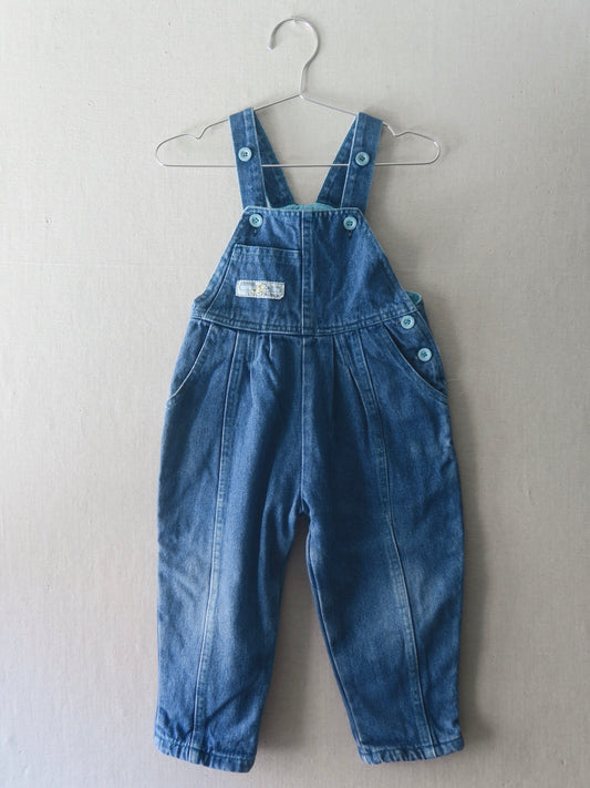 Poppel Pre-loved - Overalls - str. 1-2 år
