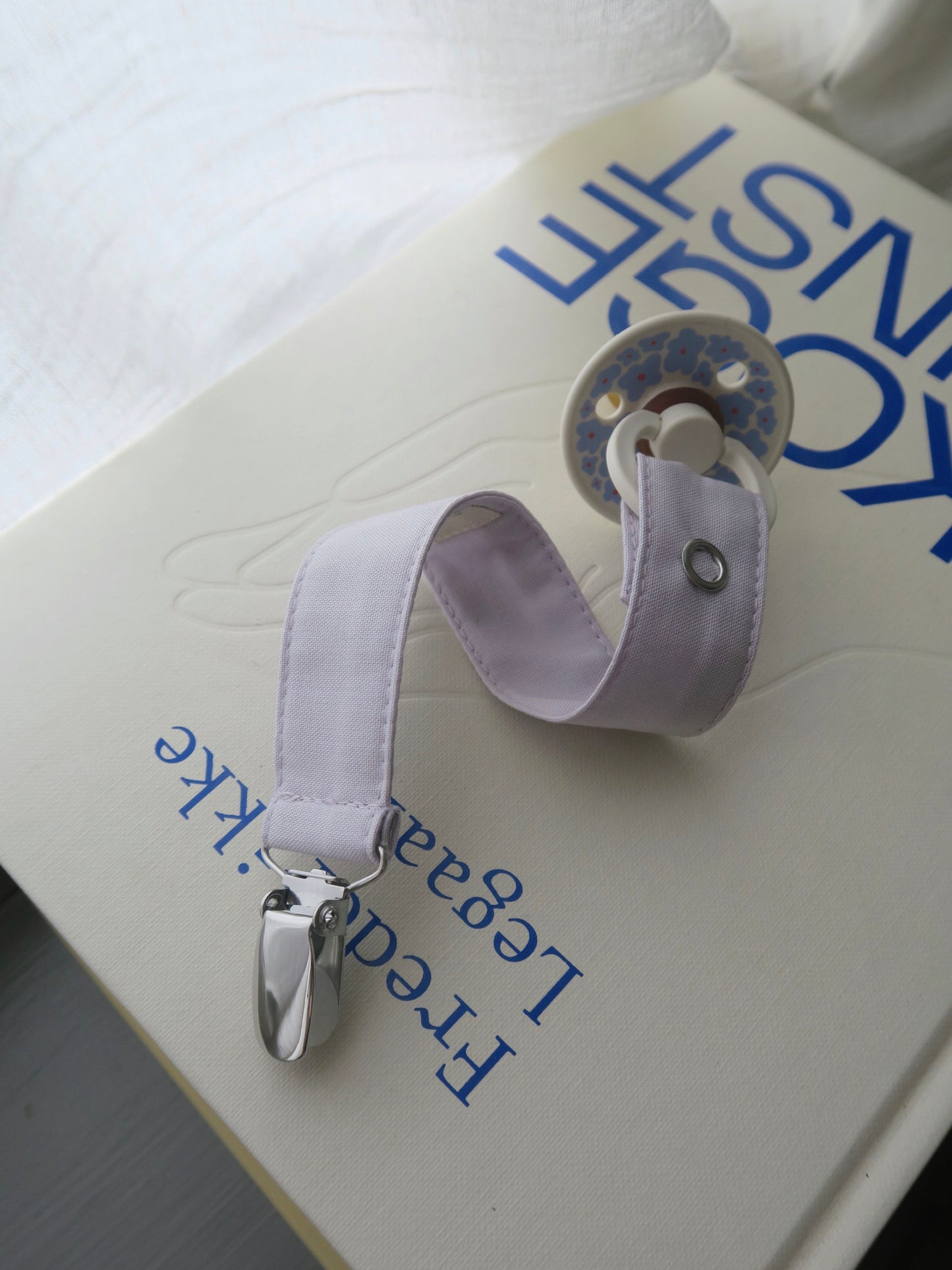 Poppel - Pacifier clip - Lilac