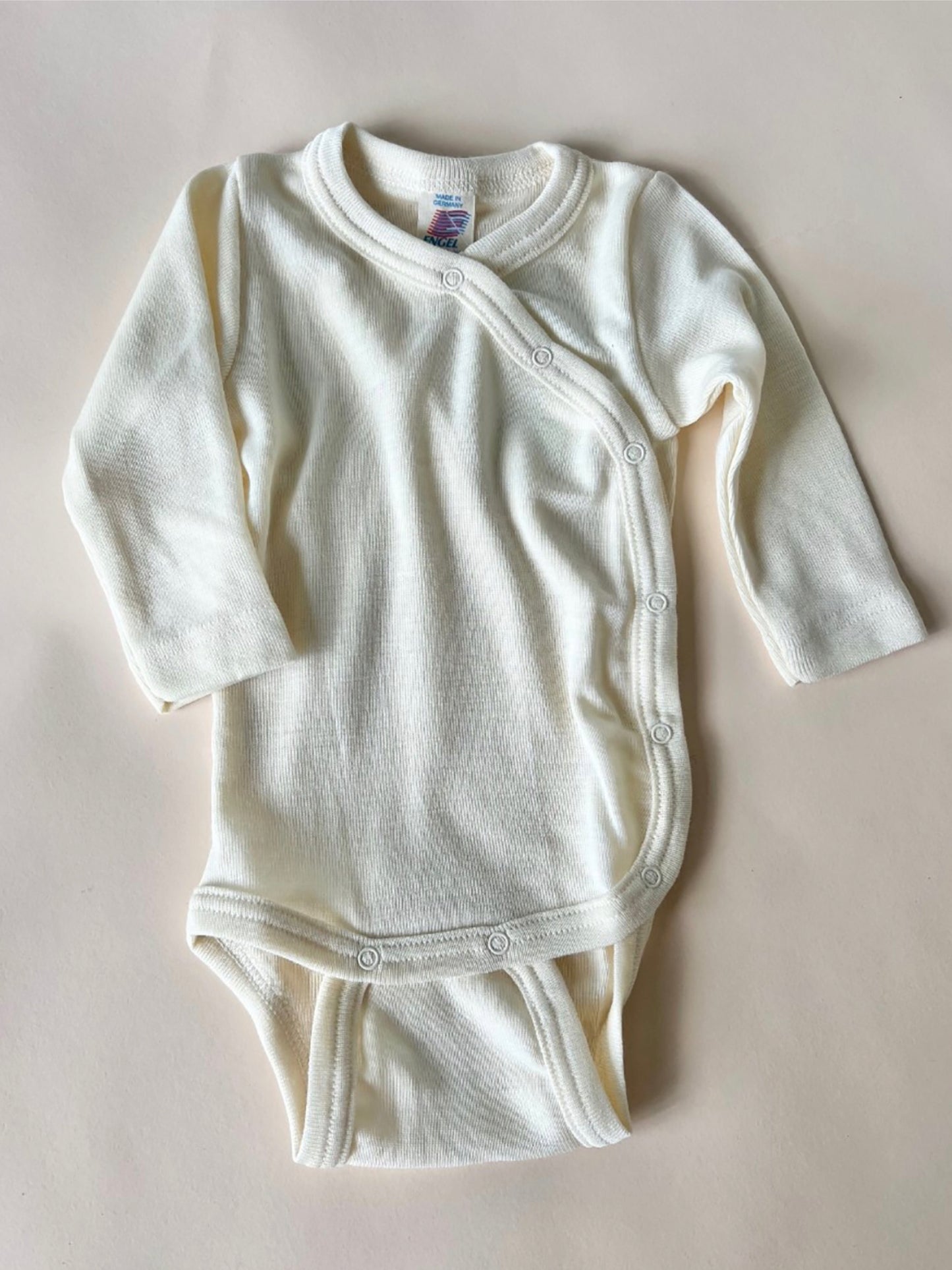 Engel - Wool/silk wrap body - Natur