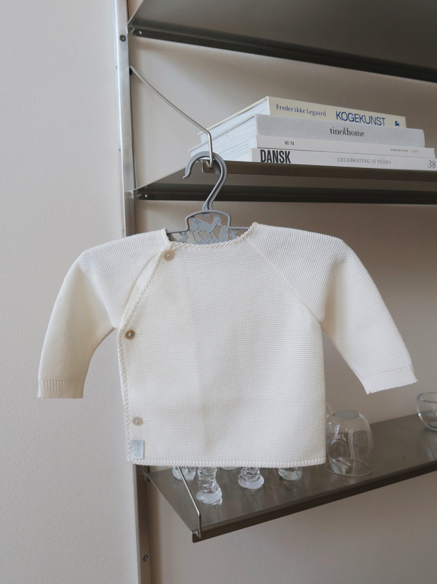 Selana - Cotton Wrap Blouse - Natur
