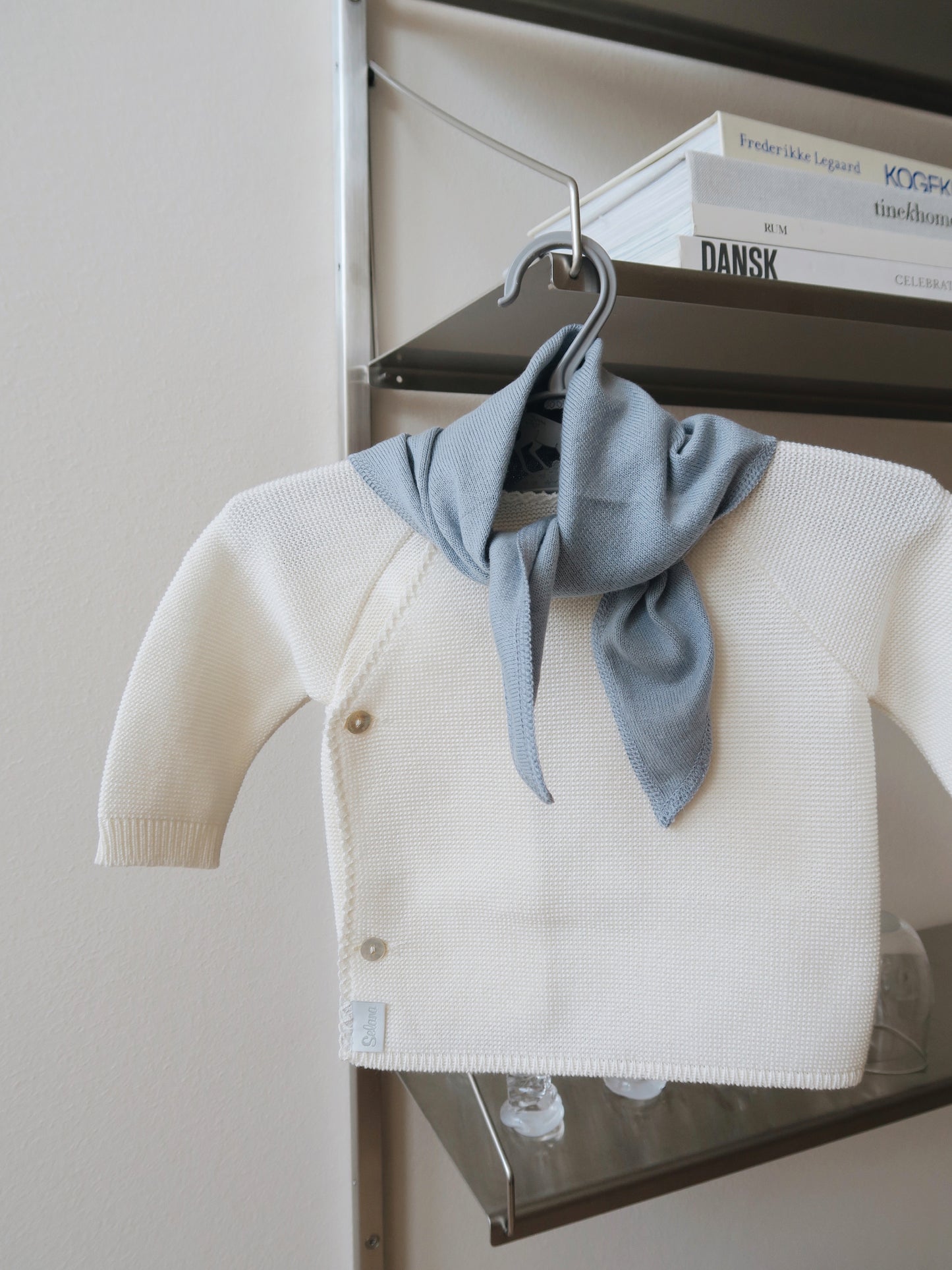 Selana - Cotton Wrap Blouse - Natur